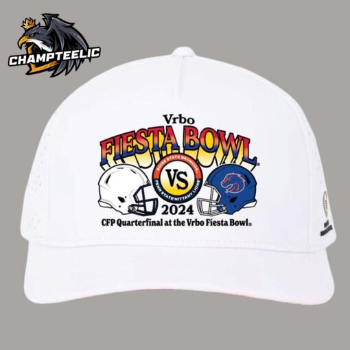 2024 CFP Vrbo Fiesta Bowl Penn State Nittany Lions And Boise State Broncos Matchup Gradient Snapback