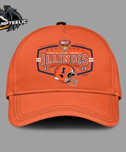 2024 Cheez-It Citrus Bowl December Illinois Fighting Illini Helmet In Orlando Florida At Camping World Stadium Orange Hat Cap Snapback