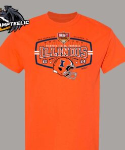 2024 Cheez-It Citrus Bowl December Illinois Fighting Illini Helmet In Orlando Florida At Camping World Stadium Unisex T-Shirt