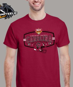 2024 Cheez-It Citrus Bowl December South Carolina Gamecocks Helmet In Orlando Florida At Camping World Stadium Unisex T-Shirt