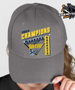 2024 GameAbove Sports Bowl Champions Toledo Rockets Grey Cap Hat Snapback