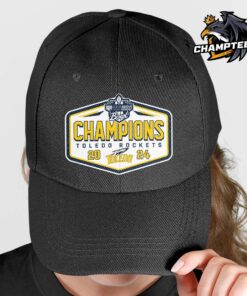 2024 GameAbove Sports Bowl Champions Toledo Rockets Logo Adjustable Cap Hat Snapback