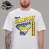 2024 GameAbove Sports Bowl Champions Toledo Rockets Trophy Two Sides Unisex T-Shirt