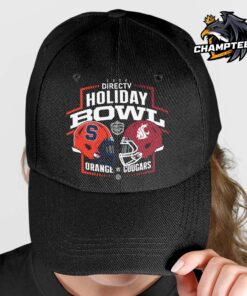 2024 Holiday Bowl Head To Head Syracuse Orange And Washington State Cougars Matchup Helmets Classic Cap Hat Snapback