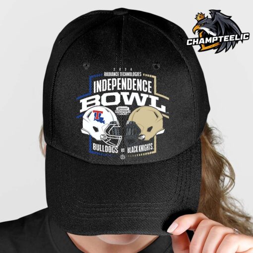 2024 Independence Bowl Louisiana Tech Bulldogs Versus Army Black Knights Head To Head Helmet Matchup Cap Hat Snapback