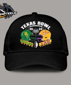 2024 Kinders Texas Bowl Baylor Bears Vs LSU Tigers Helmets Head To Head Matchup Classic Cap Hat Snapback