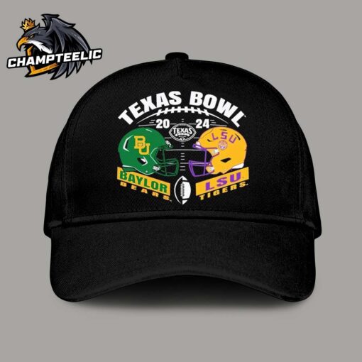 2024 Kinders Texas Bowl Baylor Bears Vs LSU Tigers Helmets Head To Head Matchup Classic Cap Hat Snapback