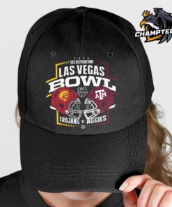 2024 Las Vegas Bowl Head To Head USC Trojans And Texas AM Aggies Matchup Helmets Unisex Cap Hat Snapback