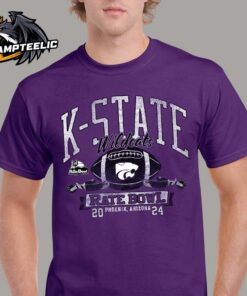 2024 Rate Bowl K-State Wildcats Gridiron Glory Phoenix Arizona Vintage Style Unisex T-Shirt