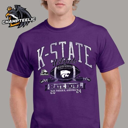 2024 Rate Bowl K-State Wildcats Gridiron Glory Phoenix Arizona Vintage Style Unisex T-Shirt