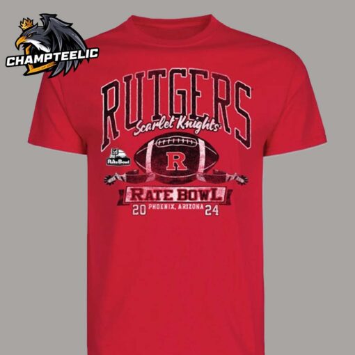 2024 Rate Bowl Scarlet Knights Rutgers Gridiron Glory Phoenix Arizona Vintage Style Unisex T-Shirt