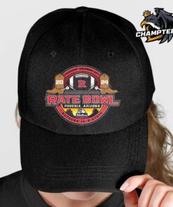 2024 Rate Bowl Scarlet Knights Rutgers Rodeo Logo Classic Cap Hat Snapback