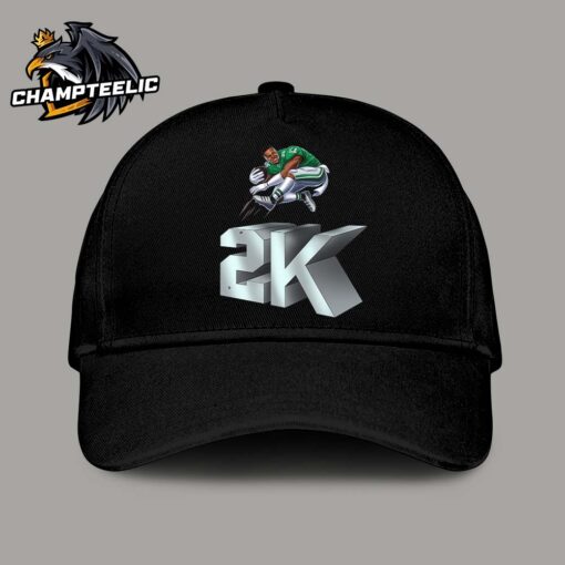 2K Saquon Saquan Barkley Philadelphia Eagles Rush Over 2000 Yards In NFL History Classic Cap Hat Snapback