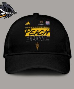 Arizona State Sun Devils 2025 Peach Bowl Participant College Football Playoff Quaterfinal Adidas Classic Cap Hat Snapback