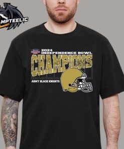 Army Black Knights 2024 Independence Bowl Champions Vintage Style Helmet Unisex T-Shirt