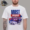 Josh Allen Buffalo Bills Writing NFL History Forty And Counting Five Straight Season With 40 Touchdowns First Player In NFL History Unisex T-Shirt