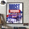 Everybody Eats NFL Buffalo Bills Most Points In A Season In Franchise History Home Decor Poster Canvas