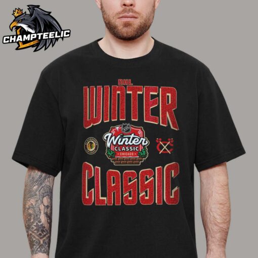 Chicago Blackhawks 2025 NHL Winter Classic Chicago Game Day Unisex T-Shirt