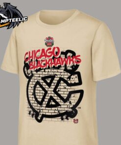 Chicago Blackhawks 2025 NHL Winter Classic Street Art Unisex T-Shirt