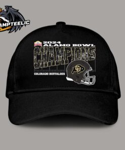 Colorado Buffaloes 2024 Alamo Bowl Champions College Football Bowl Season Helmet Classic Cap Hat Snapback