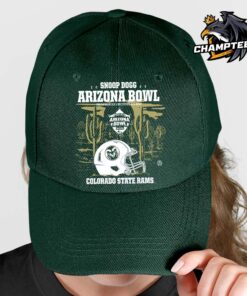 Colorado State Rams 2024 Snoop Dogg Arizona Bowl College Football Bowl Season Green Cap Hat Snapback