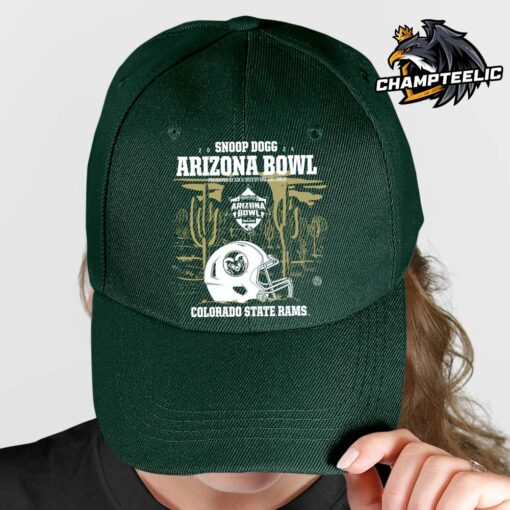 Colorado State Rams 2024 Snoop Dogg Arizona Bowl College Football Bowl Season Green Cap Hat Snapback