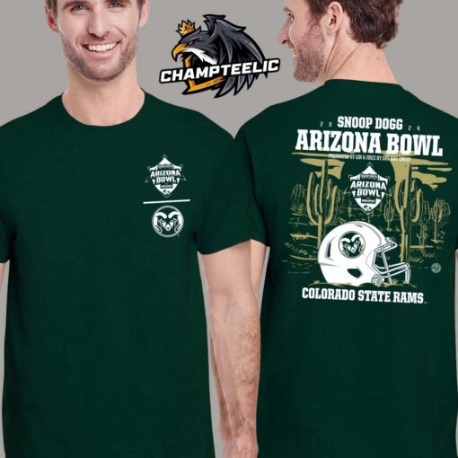 Colorado State Rams 2024 Snoop Dogg Arizona Bowl College Football Bowl Season Two Sides Unisex T-Shirt