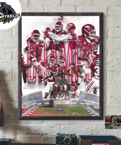 Congrats Arkansas Razorbacks 2024 Liberty Bowl Champions Poster Canvas For Home Decorations