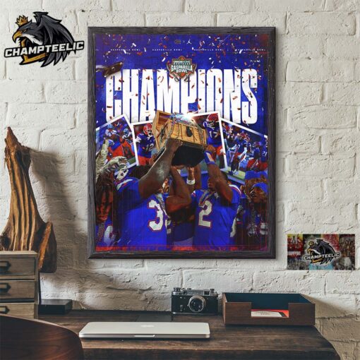 Congrats Florida Gators Football Are 2024 Gasparilla Bowl Champions Home Decor Poster Canvas