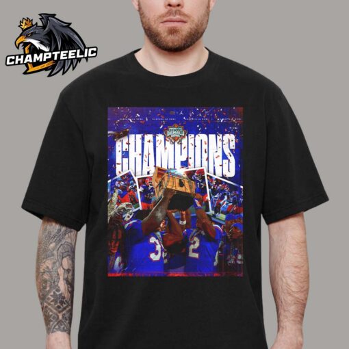 Congrats Florida Gators Football Are 2024 Gasparilla Bowl Champions Unisex T-Shirt