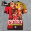 Kansas City Chiefs Back To Back 2024 NFL AFC West Champions 9 Straight Division Tiles All Over Print Shirt