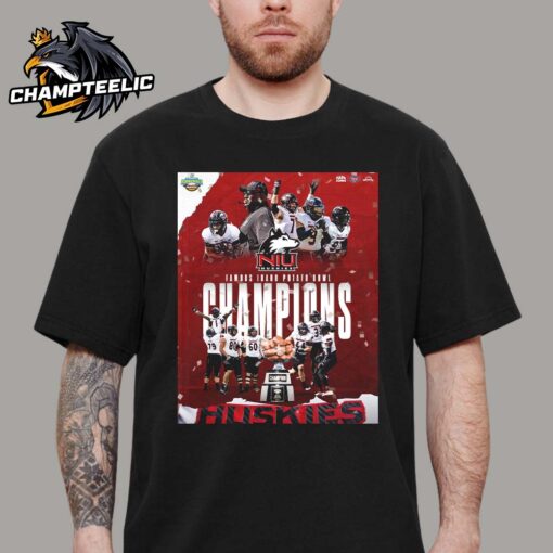 Congrats Northern Illinois Huskies Back To Back 2024 Famous Idaho Potato Bowl Champions Unisex T-Shirt