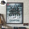 Buffalo Bills The No 2 Seed In Our 2024 NFL AFC East Home Decor Poster Canvas