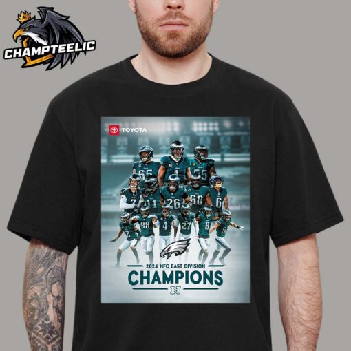 Congrats Philadelphia Eagles Are 2024 NFC East Champions Unisex T-Shirt