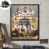 Congrats Arkansas Razorbacks 2024 Liberty Bowl Champions Poster Canvas For Home Decorations