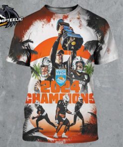 Congrats UTSA Football Are 2024 Myrtle Beach Bowl Champions 210 Triangle Of Toughness All Over Print Shirt