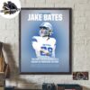 Detroit Lions The First Time In Franchise History Lions Are Undefeated On The Road During A Season 2024 2025 Home Decor Poster Canvas