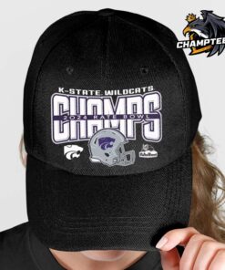 K-State Wildcats 2024 Rate Bowl Champions Classic Cap Hat Snapback