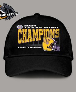 LSU Tigers 2024 Kinders Texas Bowl Champions Vintage Style Helmet College Football Bowl Game Classic Cap Hat Snapback