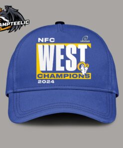 Los Angeles Rams 2024 NFC West Division Champions Conquer Classic Cap Hat Snapback