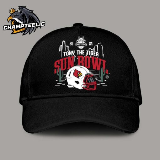 Louisville Cardinals 2024 Tony The Tiger Sun Bowl Championship Bound Classic Cap Hat Snapback