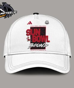 Louisville Cardinals 2024 Tony The Tiger Sun Bowl Participant Adidas Classic Cap Hat Snapback