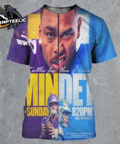 NFL Game 272 Battle For The North NFC North And The No 1 Seed Minnesota Vikings VS Detroit Lions All Over Print Shirt