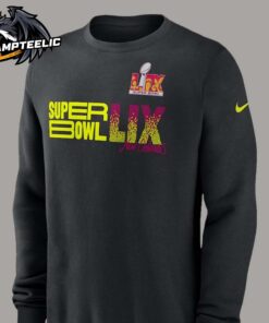 NFL Super Bowl LIX New Orleans 2025 Nike Club Unisex Crew Sweatshirt T-Shirt