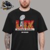 NFL Super Bowl LIX New Orleans Logo Trophy Dimension 2025 Unisex T-Shirt