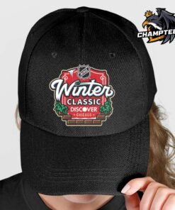 NHL Winter Classic 2025 Chicago Logo Unisex Cap Hat Snapback