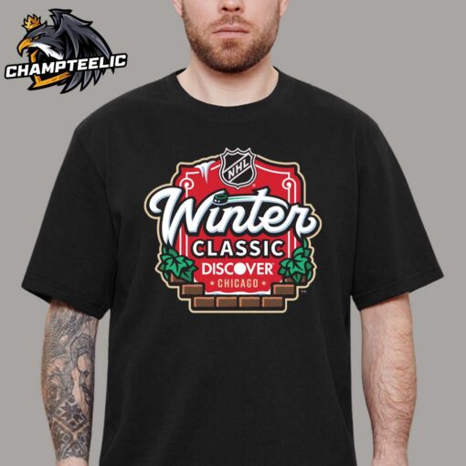 NHL Winter Classic 2025 Chicago Logo Unisex T-Shirt