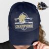 Navy Midshipmen 2024 Armed Forces Bowl Logo Match At Amon G Carter Stadium Classic Cap Hat Snapback