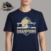 Navy Midshipmen 2024 Armed Forces Bowl Logo Match At Amon G Carter Stadium Classic T-Shirt