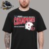 NC State Wolfpack 2024 Military Bowl Champions Vintage Style Helmet Unisex T-Shirt